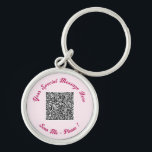 Schlüsselanhänger für den benutzerdefinierten QR-C<br><div class="desc">Wählen Sie Farben und Schriftart - Schlüsselanhänger mit Ihren speziellen QR-Code-Informationen und Personalisierten benutzerdefinierten Text Moderne Schlüsselanhänger Geschenk - Hinzufügen Sie Ihre QR-Code - Bild oder Logo - Foto / Text - Name oder andere Informationen / Nachricht - Neu formatieren und verschieben oder entfernen / Hinzufügen von Elementen - Bild...</div>