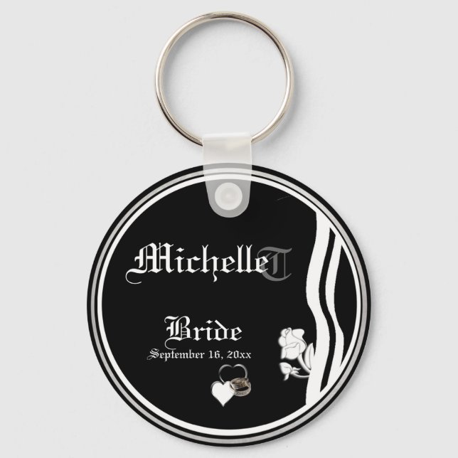 Schlüsselanhänger für den Brides-Keepake (Vorderseite)