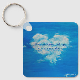 Schlüsselanhänger für den Cloud-Metal-Circle, 2"