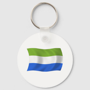 Schlüsselanhänger für die Flagge Sierra Leones