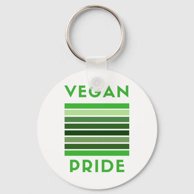 Schlüsselanhänger für die Schaltfläche "vegane Mar (Vorderseite)