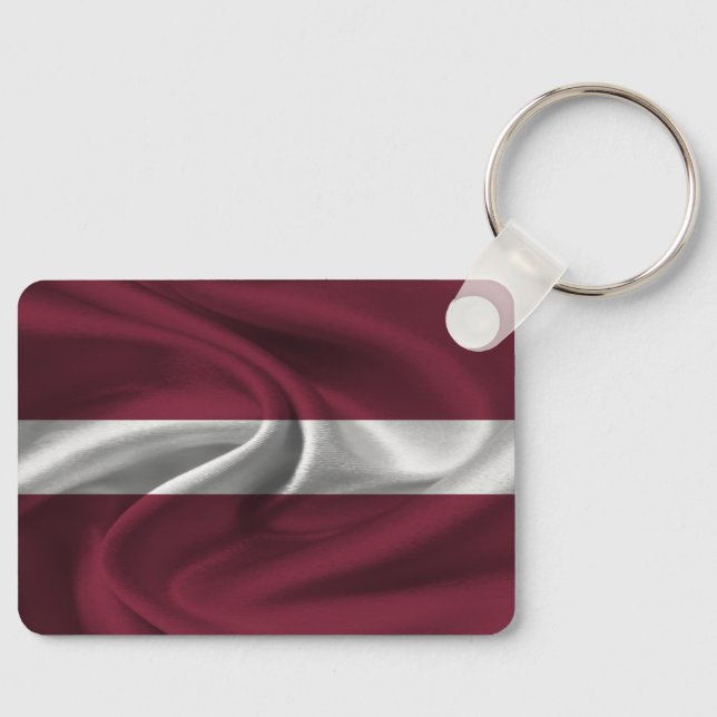 Schlüsselanhänger für Lettland (Vorderseite)