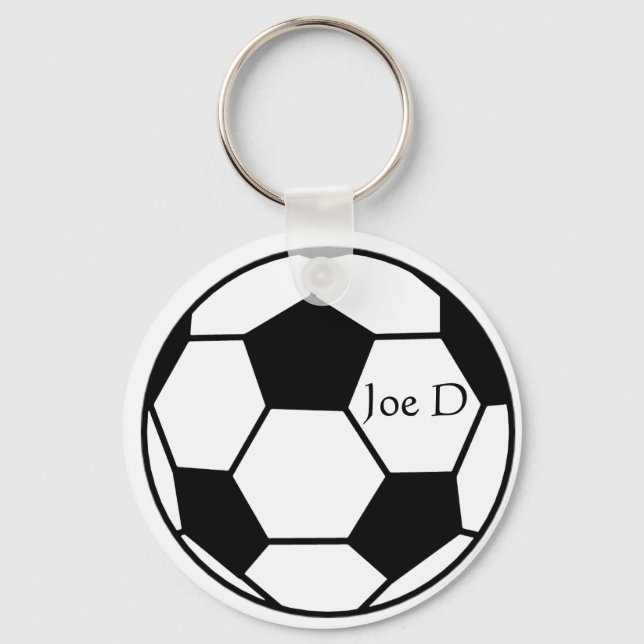 Schlüsselanhänger für Schwarzweißball (Vorderseite)