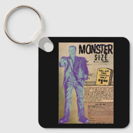 Schlüsselanhänger für Vintage Stimmen Monster-Größ