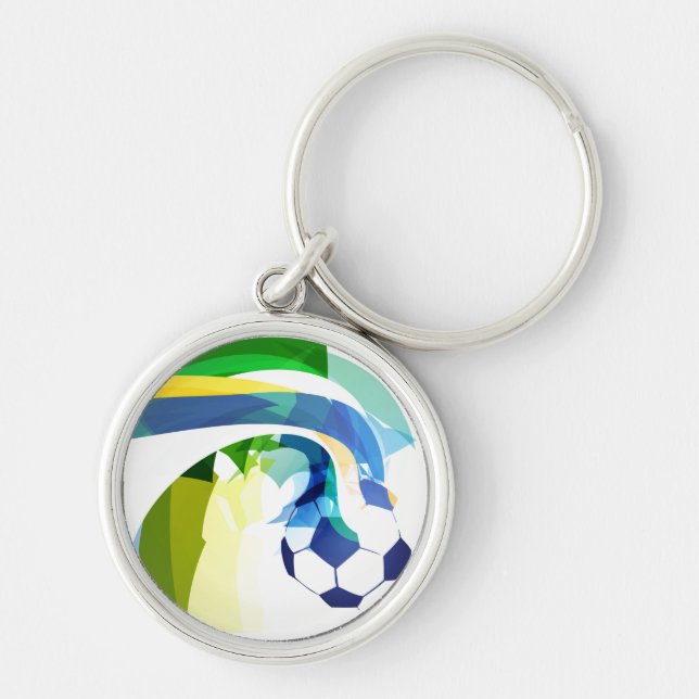 Schlüsselanhänger-Fußball-Ball Schlüsselanhänger (Vorne)