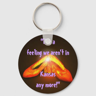 SCHLÜSSELANHÄNGER Geschenk-karminrote Pantoffel