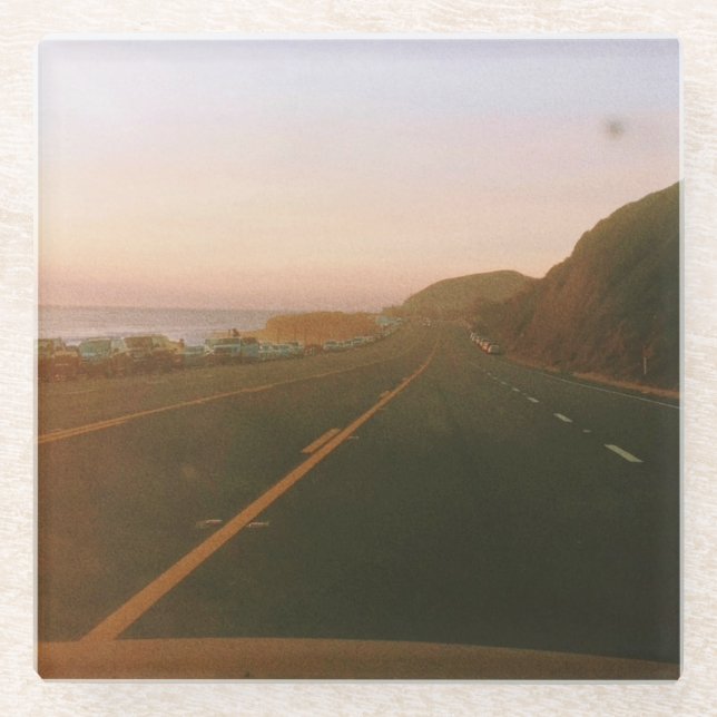 Schlüsselanhänger Glasuntersetzer (Vorderseite)