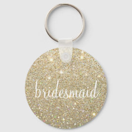 Schlüsselanhänger - Glitzer Fab Bridesmaid