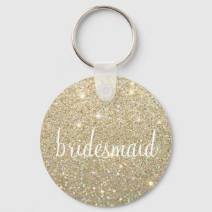 Schlüsselanhänger - Glitzer Fab Bridesmaid