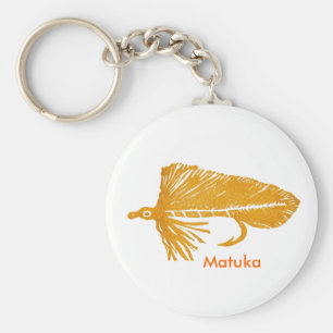 Schlüsselanhänger Golden Matuka Streamer