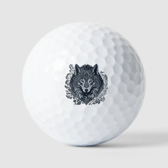 Schlüsselanhänger Golfball (Vorderseite)