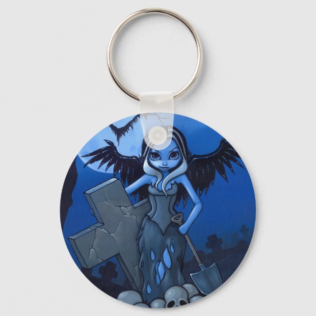 Schlüsselanhänger "Gravedigger" (Vorderseite)