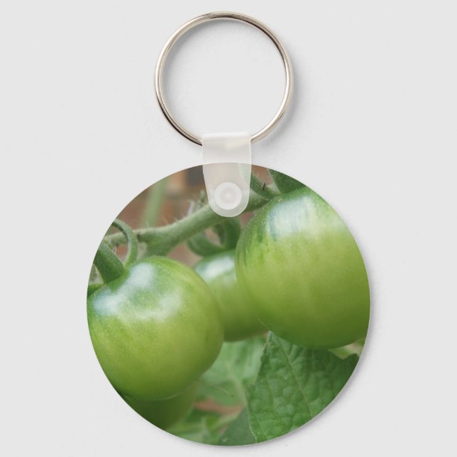 Schlüsselanhänger Grüne Tomaten (Vorderseite)