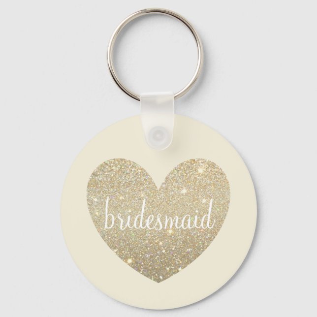 Schlüsselanhänger - Herzklopfen Bridesmaid (Vorderseite)