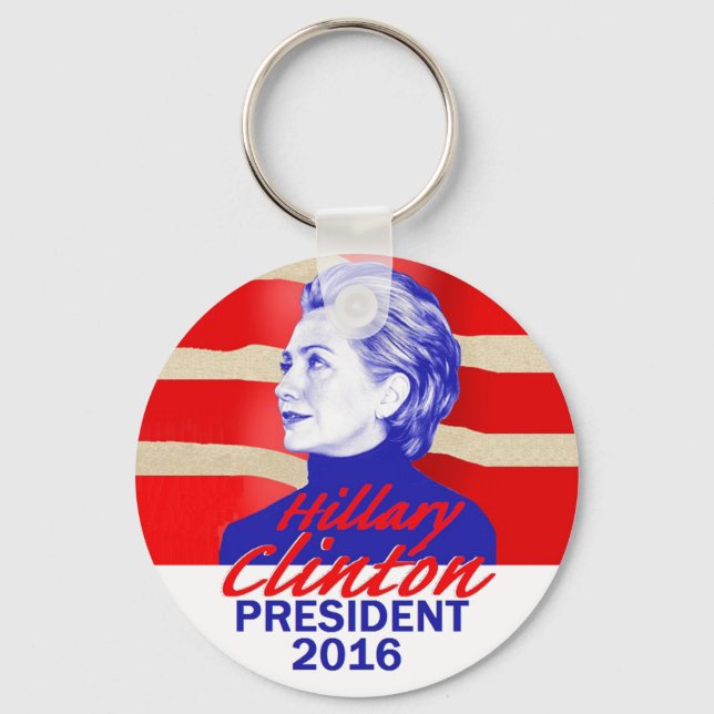 Schlüsselanhänger Hillary 2016 (Vorderseite)
