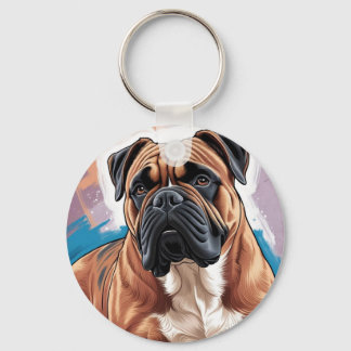 Schlüsselanhänger Hund - Boxer