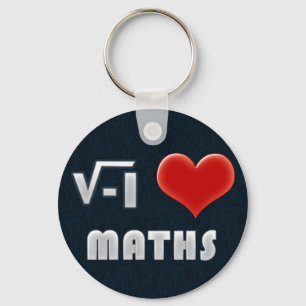 SCHLÜSSELANHÄNGER I LIEBE MATH