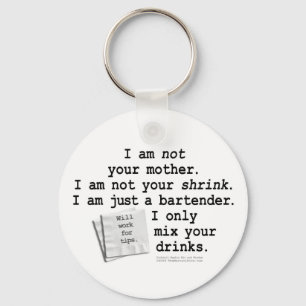 Schlüsselanhänger - ich bin EIN BARKEEPER