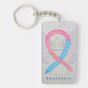 Schlüsselanhänger "Irwagengelenke Awareness Ribbon