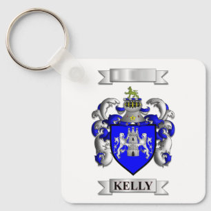 Schlüsselanhänger Kelly Nachname und Schild