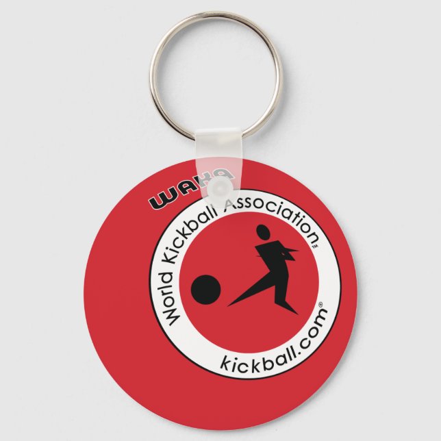 Schlüsselanhänger - Kickball-Logo (Vorderseite)