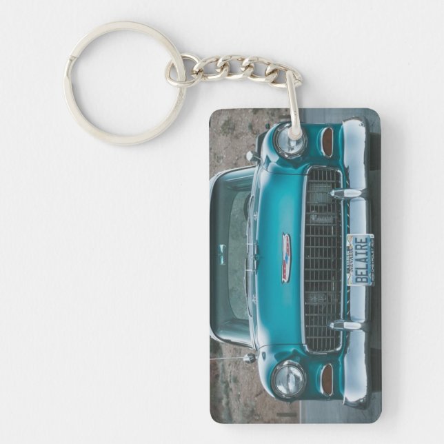 Schlüsselanhänger - Klassisches Oldtimer-Auto (Vorderseite)