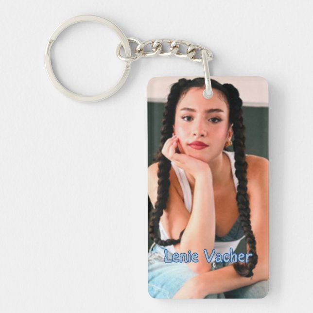 Schlüsselanhänger Lenie Vacher - Star Academy 2023 (Vorderseite)