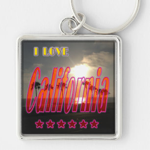 Schlüsselanhänger "Lovely California 3"
