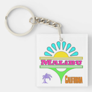 Schlüsselanhänger "Malibu Colorful 1"