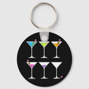 Schlüsselanhänger - Martinis gehen, gehen, GEGANGE