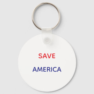 SCHLÜSSELANHÄNGER MIT AMERIKA-MOTIV