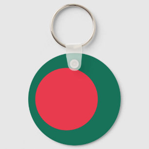 Schlüsselanhänger mit der Flagge Bangladeschs