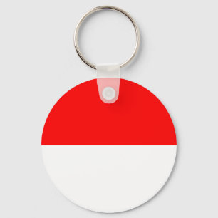 Schlüsselanhänger mit der Flagge Indonesiens