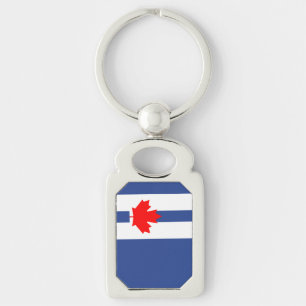 Schlüsselanhänger mit der Flagge von Toronto
