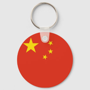 Schlüsselanhänger mit Flagge der China