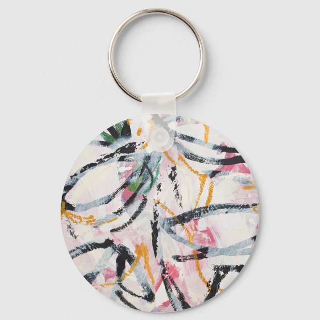 Schlüsselanhänger mit handgemalt (Vorderseite)