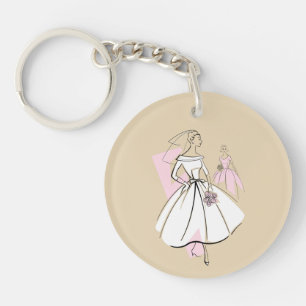Schlüsselanhänger mit neutraler Bride-Fashion-Brid