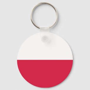 Schlüsselanhänger mit polnischer Flagge
