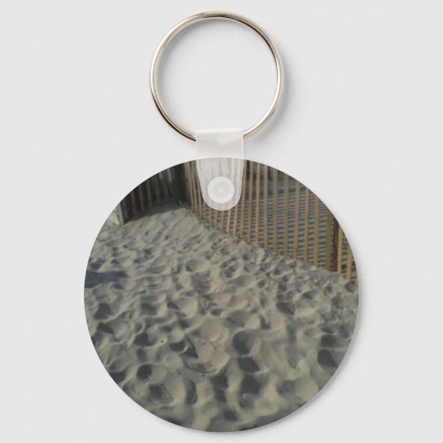Schlüsselanhänger mit Sand (Vorderseite)
