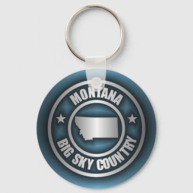 Schlüsselanhänger "Montana Steel 2" (Vorderseite)