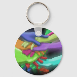 SCHLÜSSELANHÄNGER NEON FRIENDS GROUP STACKIERTE TE