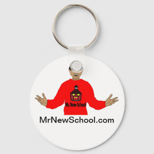 Schlüsselanhänger New School Button