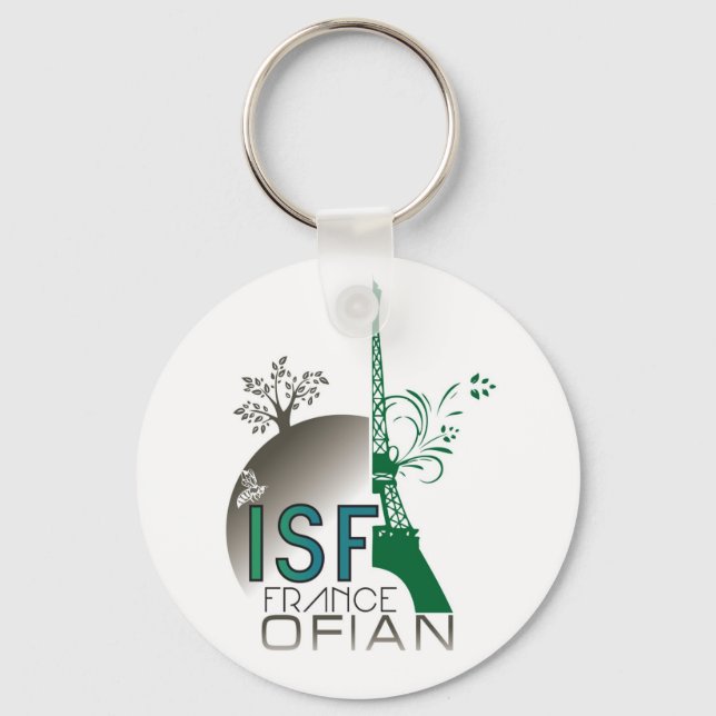 Schlüsselanhänger Ofian/ISF Frankreich (Vorderseite)