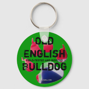 Schlüsselanhänger Old English Bulldog