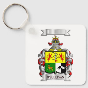 Schlüsselanhänger O'Sullivan Nachname und Schild
