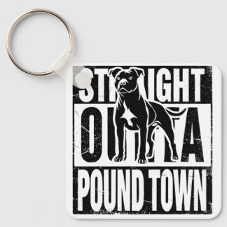 Schlüsselanhänger Outta Pound Town