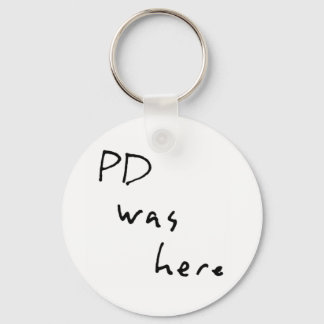 Schlüsselanhänger "PD war hier"