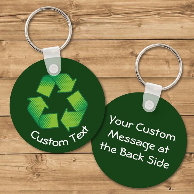 Schlüsselanhänger recycelnd Symbol (Von Creator hochgeladen)