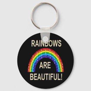 Schlüsselanhänger Regenbogen sind schön