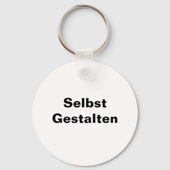 Schlüsselanhänger Selbst Gestalten (Vorderseite)